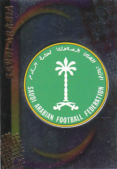 Federation Logo Saudi Arabia Panini World Cup 2002 #135
